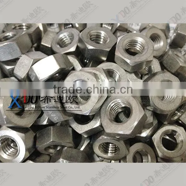 Alloy 601/2.4851 Alloy 625 / 2.4856 . Alloy600 / 2.4816 Din931 Hex Bolt & Nut photo-6