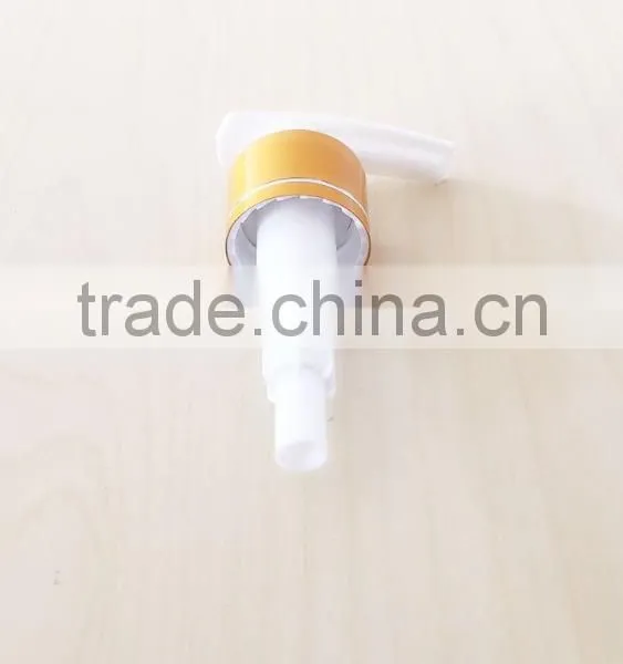 24 410 Lotion Pump With Gold Collar photo-3
