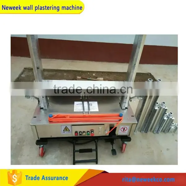 Neweek Labor Saving Cement Mortar Automatic Wall Plastering Machine