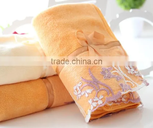 Cotton Bath Towels High Quality for Adult Products China Embroidery Towels photo-3