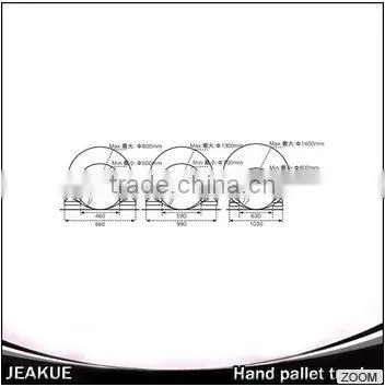 1800kg Paper Roller Long for Pallet Truck CE photo-3