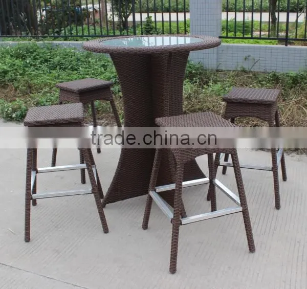 Western Modern Outdoor Wicker Bar Furniture (CF878) photo-2