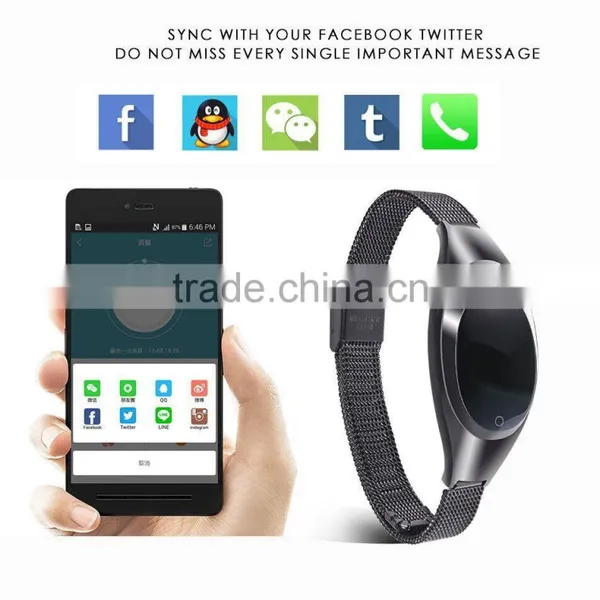 Multi-functional Smart Bracelet With Blood Pressure Monitor/Sleeping Quality Monitor/Clock/Call Reminder, Best Jewelry Bracelet photo-4
