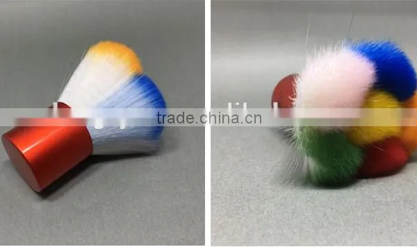 Wholesale Flower Makeup Brush Good Custom Cosmetic Brush Kabuki Brush Blush Brush photo-3