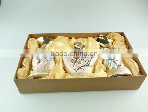 Electroplated Gold Ceramic Vase , Cheap Ceramic Vase for Wholesale photo-2