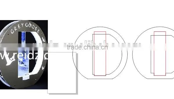 Beer /wine Promotion Item Led Bottle Glorifier photo-6