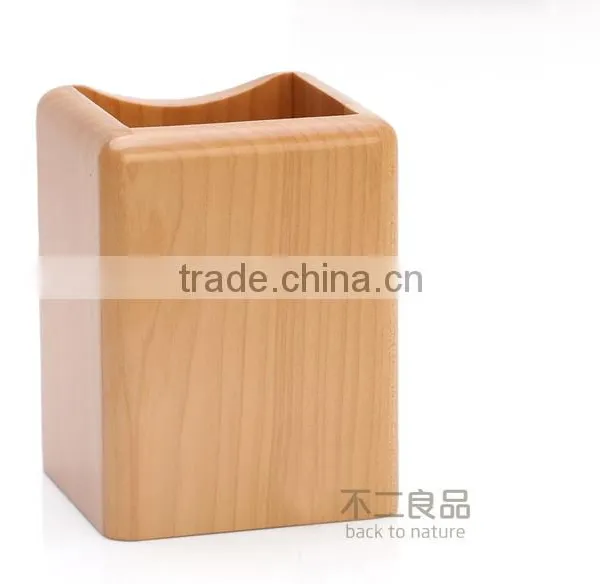 Lovely Decoration Originality Wooden Stationery Wooden Office Supplier photo-2