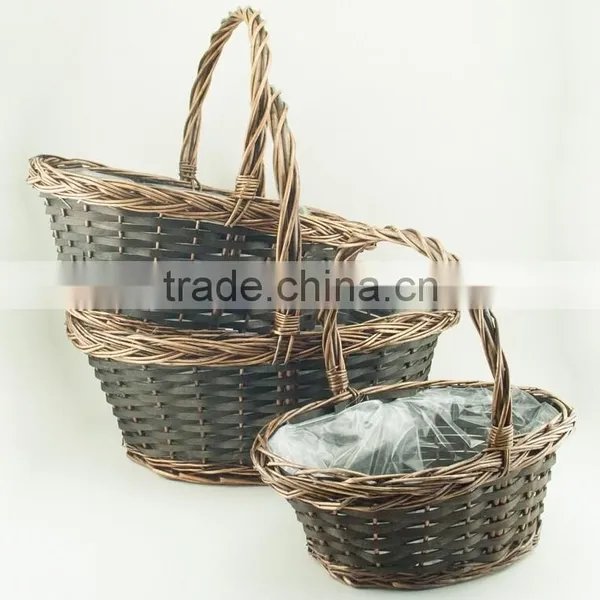 Basket Product Type and Holiday Decoration & Gift Use Basket Wicker photo-2