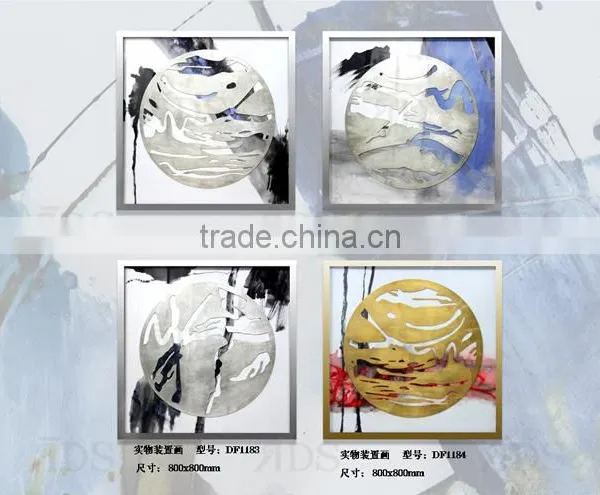 Framed Handmade Abstract Art Sculpture for Home Decoration photo-2