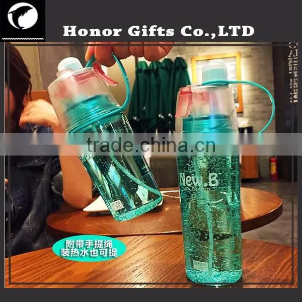 Private Logo Camping Plastic Mist Spray Water Bottle With Spray photo-5