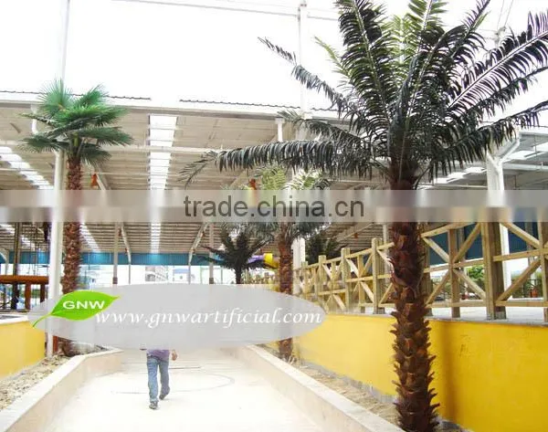 GNW APM016 Coconut Tree Artificial Plants 18ft High for Park Landscaping Outdoor Decoration photo-6