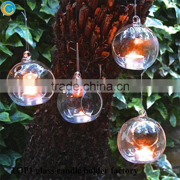 Hanging Glass Vase Air Plant Terrarium photo-3