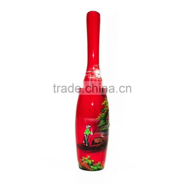 Handmade High Quality Vietnam Lacquer Vase