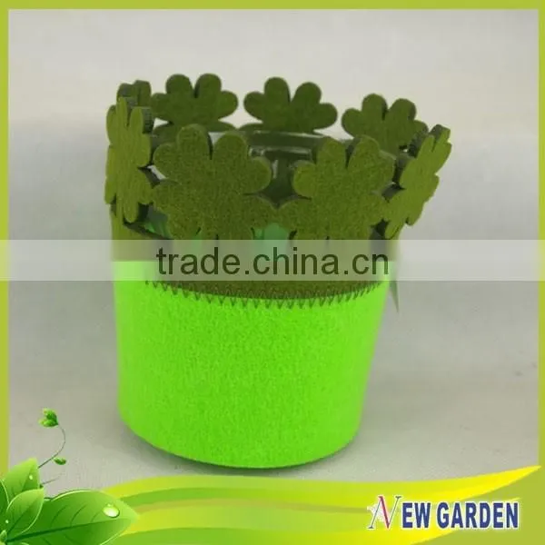 Gorgeous Designs Metal Artificial Lacy Flower Pot For Home Decor photo-6