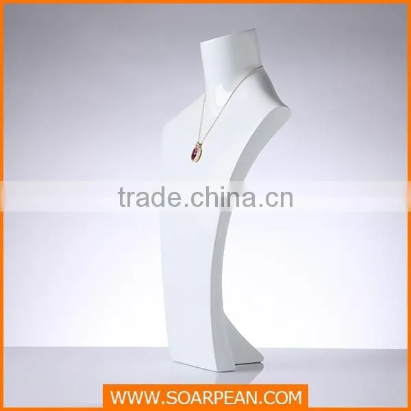 Fiberglass Neck Mannequin Used For Jewelry Display Stand photo-3