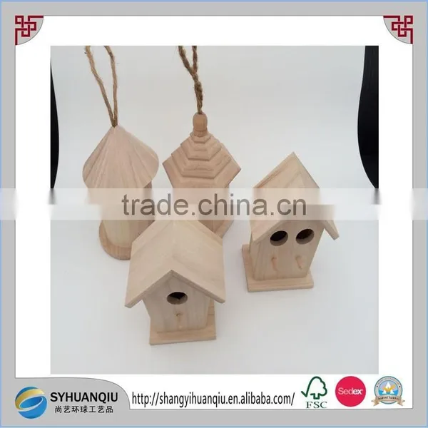Small and Wildlife Use Wooden Bird Houses photo-2