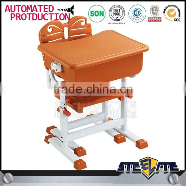 High Quality Children Study Table Kids Study Desk and Chair photo-4