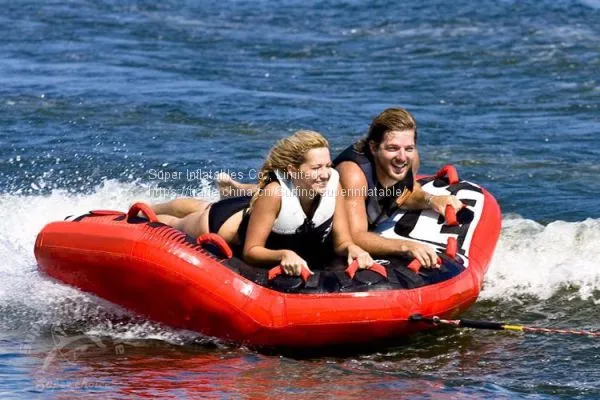 Towable Water Tube Inflatable Rider Raft Float Game for Sale photo-3