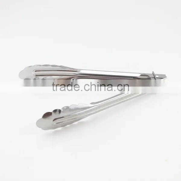 Luxury Designed High Grade Stainless Steel Food Tong, Serving Tong,Kitchen Tong photo-3