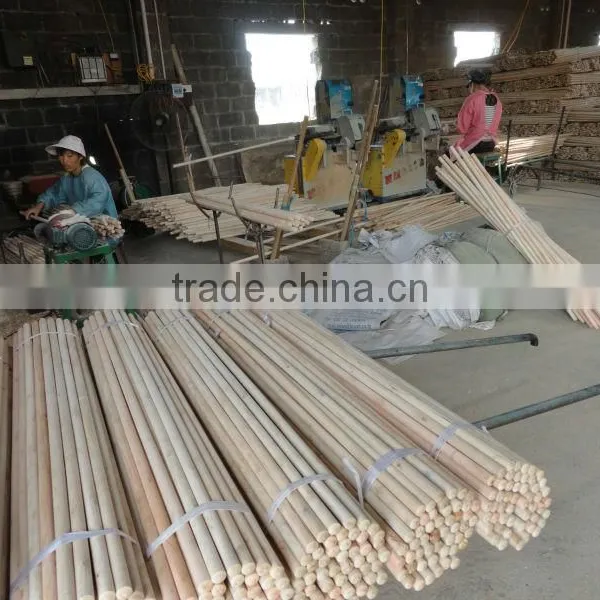 Factory Long Wood Broom Stick photo-6