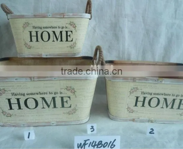 Garden Decoration Wooden Pot Flower Pot photo-3