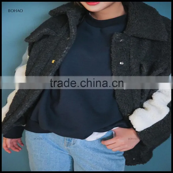 Quality Fashion Style New Winter Women Coat Clothes Whole Skin Rabbit Fur Apparel Lamb Fur Collar Coat Jackets photo-5
