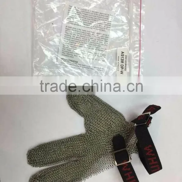 FRANCE WHITING DAVIS STAINLESS STEEL MESH SAFETY GLOVES A513 photo-2