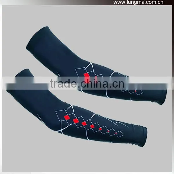 (L/XL) Black Compression Arm Sleeves photo-6
