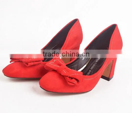 GZY Classics PU Heel Ladies Working Dress Women Shoes 1 Pair photo-4