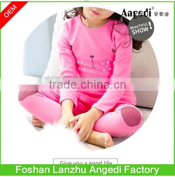 Kids Wear Girls Clothing Lovely Cotton Pajamas Cute Designed Soft Night Wear 2-14 Year photo-2