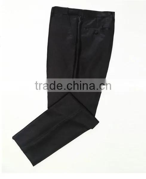 Formal Business Black Pant Mens Designer Coat Suits photo-3