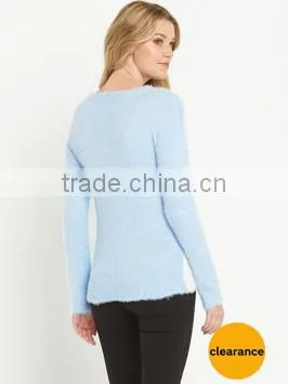 Fashion Christmas Women Pullover Sweater With Round Neck and Long Sleeve photo-3
