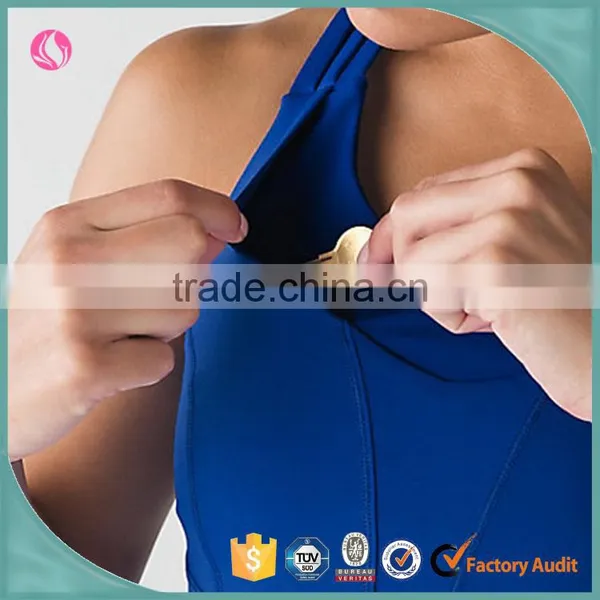 Sport Polyester Seamless Camisole Gym Tube Fitness Apparel Tank Top Woman Clothes photo-5
