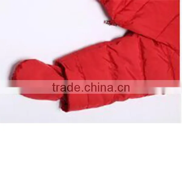 2016 Hot Saling Siamese Trousers Hoody Kid Down Jacket photo-6