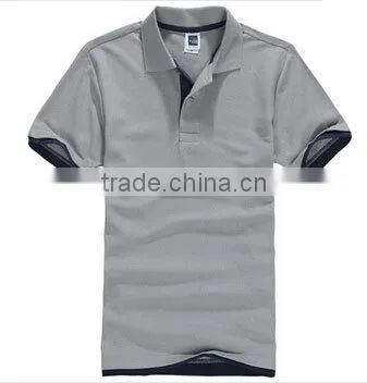 Custom News Design 100% Cotton Two Color Short Sleeve Polo Shirt Bosco Sport Shirt Couple Slim Shirts Design for Lovers photo-4