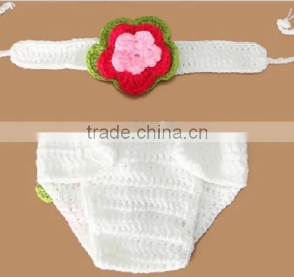 Newborn Hat Cute Baby Handmade Kitted Hats and Caps photo-3