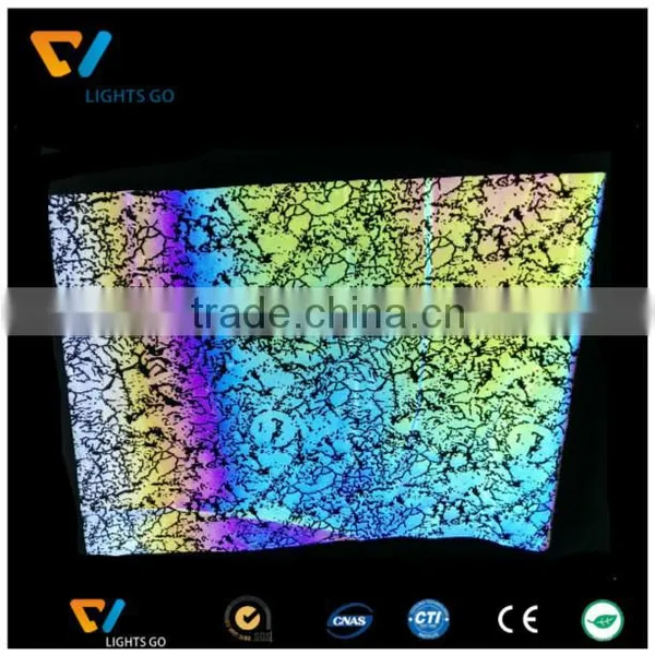 High Visible Colorful Durable Non-woven Backing PU Synthetic Leather for Shoes photo-5