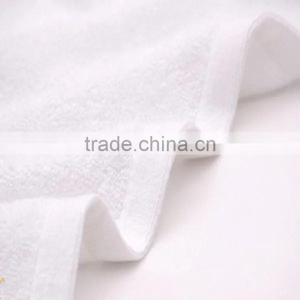 5stars Hotel White Bath Towel 32s Super Soft Cotton Towels photo-2