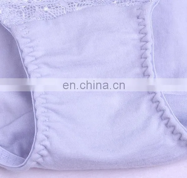 Factory Direct Sale Top Grade Cotton Girls Lace Panties, Girls in Lace Panties photo-4