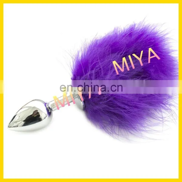Anal Sex Toys Feather Tail Butt Plug photo-4