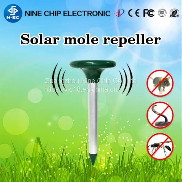 Solar Mole Repeller Solar Snake Repeller Mice Pest Repeller photo-5