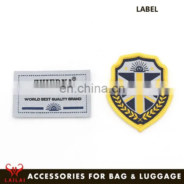 Custom Logo Garment Tags Cartoon Woven Garment Label photo-2