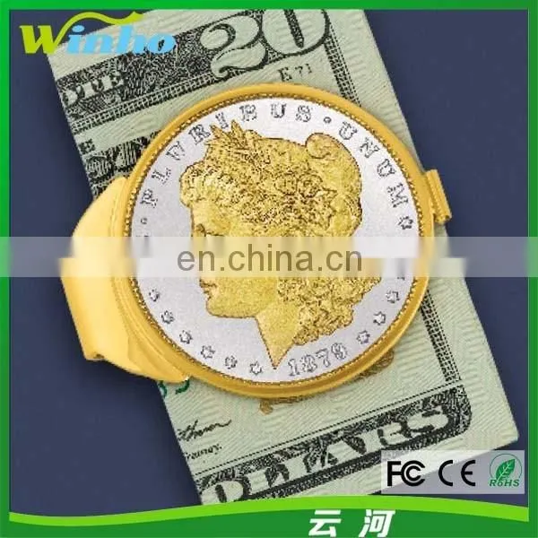 Winho Unique Money Clip With Coin Holder photo-3