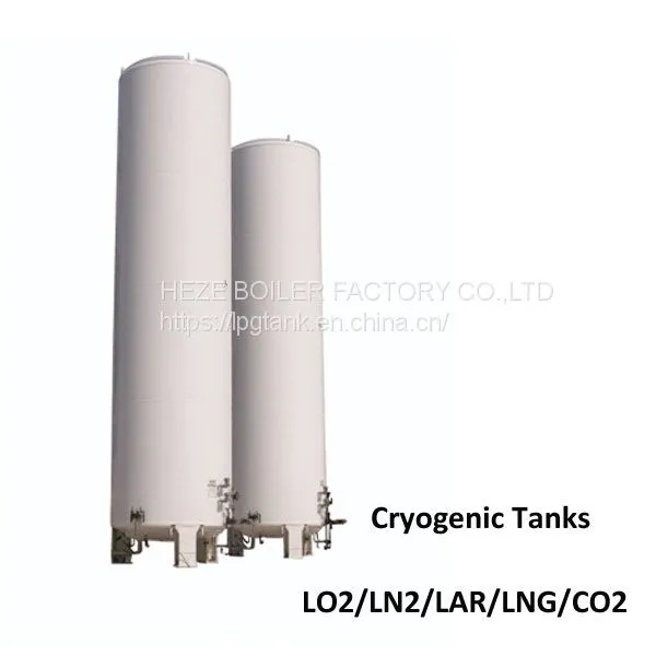 Powder Insulation Liquid Oxygen Tank, Liquid O2 Tank, Cryogenic Storage Tank photo-5