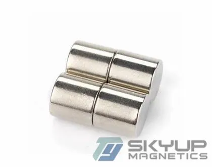 Cylinder Magnets N35 Sintered Rare Earth Strong Neodymium Magnet Bulk Super Magnets photo-3