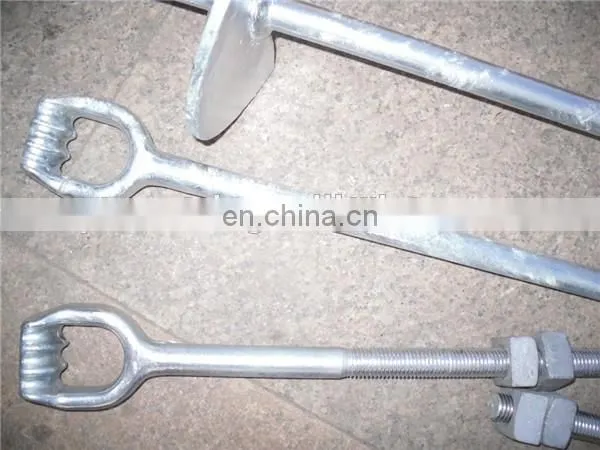 Power Line Helix Forging no Wrench Screw Driven Shaft Anchor photo-3