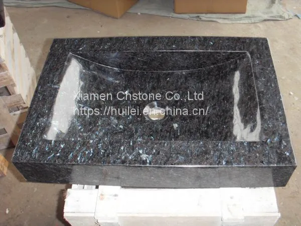 Blue Granite Sinks, Blue Granite Wash Basins, Nature Stone Bathroom Sinks photo-2