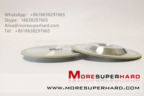 4A2 Ceramic Bonded Diamond Super-hard Material Grinding Wheel Alisa@moresuperhard.com photo-3