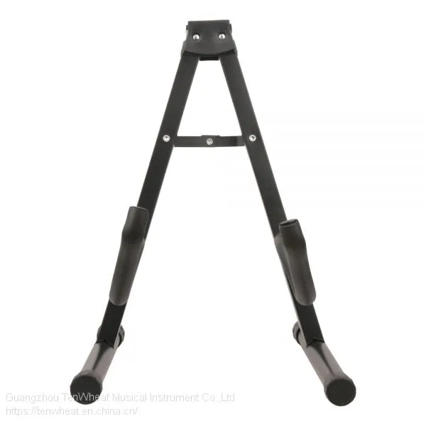 Iron + Plastic+ Sponge Professional Portable Electric Guitar Foot Stand photo-5