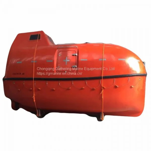 High Speed 6 Knots Marine Free Fall FRP Lifeboat photo-5